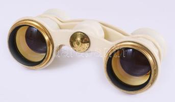 Szovjet színházi távcső, tokjában