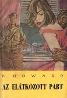 [Rejtő Jenő] P. Howard:  Az elátkozott part. [Újvidék] (Novi Sad, 1963). Forum Könyvkiadó (ny.) 198 + [2] p. Első jugoszláv kiadás. Rejtő Jenő trópusi kalandregénye először 1940-ben jelent meg, a ponyvaregényekre szakosodott Nova Könyvkiadónál. A következő évi új kiadás után a regény évtizedekre eltűnt a könyvpiacról: Rejtő munkássága a koalíciós idők utáni Magyarországon nem jelenhetett meg. A szilenciumot elsőként bécsi és újvidéki kiadók törték meg. Rejtő regénye 1963-ban jelent meg újra, Újvidéken, Steinitz Tibor szerkesztésében M. Stojnic borítógrafikájával. A jugoszláv kiadás hatalmas sikere nyomán a magyarországi könyvkiadók újra gondolták a korábban felszínes kapitalista sikerszerzőként elkönyvelt Rejtő Jenővel szembeni ellenérzéseiket, és felkarolták a hazai Rejtő-kiadást. Példányunk fűzése a kötet elején enyhén meglazult. Fűzve, színes, illusztrált, enyhén sérült kiadói borítóban. Jó példány.