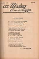 [Folyóirat] Az Ujság vasárnapja. Képes irodalmi és ismeretterjesztő hetilap. Felelős szerkesztő: Ága...