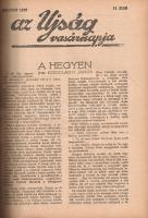 [Folyóirat] Az Ujság vasárnapja. Képes irodalmi és ismeretterjesztő hetilap. Felelős szerkesztő: Ága...