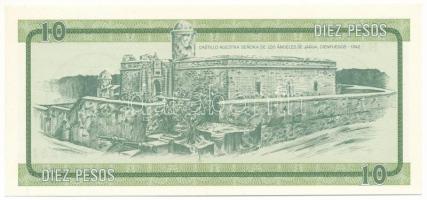 Kuba DN (1985.) 10P "B" deviza tanúsítvány T:UNC
Cuba ND (1985.) 10 Pesos "B" F...