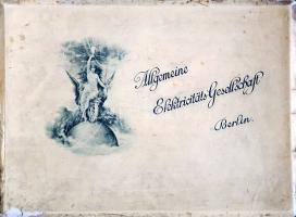 [Képes árukatalógus] Az 1883-ban alapított berlini Allgemeine Elektricitäts-Gesellschaft épületvilla...