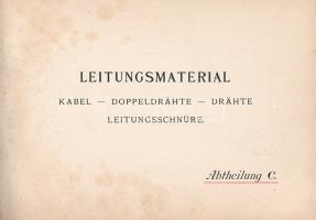 [Képes árukatalógus] Az 1883-ban alapított berlini Allgemeine Elektricitäts-Gesellschaft épületvilla...