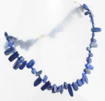 Lapis lazuli nyaklánc, h: 38 cm