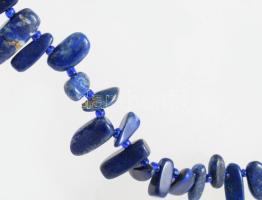 Lapis lazuli nyaklánc, h: 38 cm