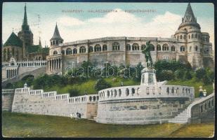 1943 Képeslap céglyukasztásos Turul 2f bérmentesítéssel, gyógyszerészeti reklám szöveggel "BUDA...