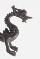 Kínai sárkány figura, 8x5,5 cm