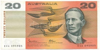 Ausztrália DN (1984-1989) 20$ T:F Australia ND (1984-1989) 20 Dollars C:F Krause P#46