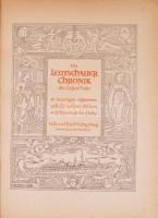 [Lőcsei krónika] Mally, Fritzi: Die Leutschauer Chronik des Caspar Hain. In Auszügen zusammengestell...
