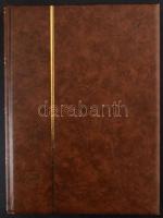 Szükségportó tétel, közel 1.500 bélyeg 24 fekete lapos, A/4 Leuchtturm berakóban