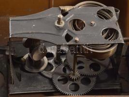 Bavaria Bing Pigmyphone játék gramophone, cca 1920/40, kiegészítőkkel, 5 darab eredeti lemezzel, sze...