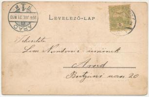 1904 Nagyszeben, Hermannstadt, Sibiu; Die neue elektrische Strassenbahn: Erste Probefahrt! Verlag G....