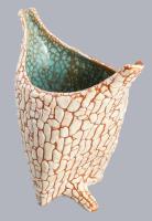 Gorka iparművészeti vállalatos mázas váza. Jelzett, hibátlan m: 16,5 cm