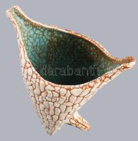 Gorka iparművészeti vállalatos mázas váza. Jelzett, hibátlan m: 16,5 cm