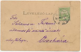 1915 Ferencfalva, Franzdorf, Valiug (Resicabánya, Resita); Prislop. Ifj. Neff Károly kiadása / látké...