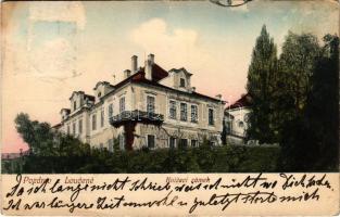 Loucen, Knízeci zámek / castel (surface damage)