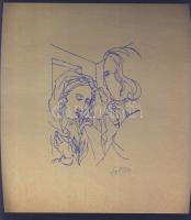 Amerigo Tot (1909-1985): Szentek és apostolok 6 db szignált nyomatot tartalmazó mappa