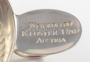 Jelzett osztrák sétáló gyertyatartó, h: 11 cm