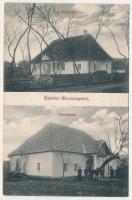 1911 Maroscsapó, Maros-Csapó, Tschappen, Cipau (Radnót, Iernut); Réz Mihályné háza, Községháza. Adler fényirda (Szászváros) / villa, town hall