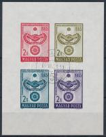 1965 Együttműködés vágott blokk (5.500)