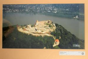 Szabóky Zsolt: Visegrád. Jelzett művészfotó, üvegezett keretben. 30x40 cm