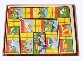 Cca 1970. Vidám társasjáték ,,Liba-játék. Kissé kopottas doboz. Minerva - Keresztes Tibor/ Kossuth S...