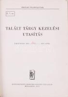 3 db vasúti témájú kiadvány: Magyar Államvasutak. Irányelvek 1435 mm nyomtávolságú pályák és ezek ál...