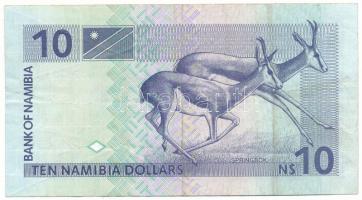 Namíbia 1993. 10N$ T:F
Namibia 1993. 10 Namibia Dollars C:F
Krause 1.a
