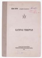 Balatoni Béla (szerk.): Katonai tereptan. [Bp.], 1991, Magyar Honvédség Parancsnoksága. Színes ábrákkal, térképekkel illusztrálva. Kiadói félvászon-kötés.