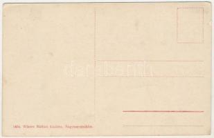 Nagyszentmiklós, Sannicolau Mare; Izraelita templom, zsinagóga. Wiener Náthán kiadása / synagogue (k...