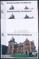 2021/01 Parádsasvár 4 darabos emlékív garnitúra (30.000)