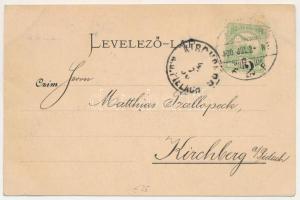 1900 Szatmárnémeti, Szatmár, Satu Mare; Régi törvényszék, Németi református templom, Kálvária. Lövy ...