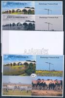 2021/02 Hortobágy 4 darabos emlékív garnitúra (30.000)