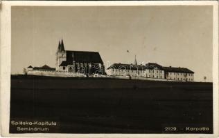 Szepesváralja, Spisské Podhradie; Szepesi káptalan (Szepeshely), Szent Márton székesegyház, Papnevelde / Spisská Kapitula / cathedral, seminary, photo