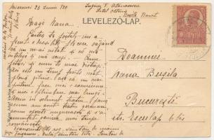 1920 Resicabánya, Resica, Resicza, Resita; Portáldaru, vasgyár, iparvasút. Weisz Adolf kiadása / Por...