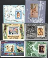 100 db vegyes külföldi blokk és kisív