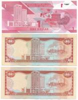 Trinidad és Tobago 2002. 1$ + 2006. 1$ + 2020. 1$ T:UNC-F szép papír
Trinidad and Tobago 2002. 1 Do...