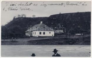 1908 Felsővisó, Felső-Vissó, Viseu de Sus (Máramaros); Podoré és a Vasér vize / Vaser riverside. photo (EK)