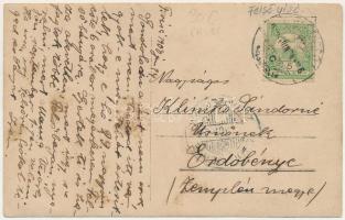 1908 Felsővisó, Felső-Vissó, Viseu de Sus (Máramaros); Podoré és a Vasér vize / Vaser riverside. pho...