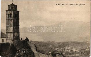 Kastav, Castua; Zvonik Zv. Jelene / belfry (EK)