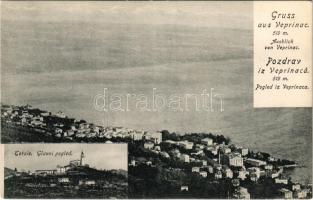 Veprinac, Apriano, Veprinaz (Abbazia, Opatija); Totale / Glavni pogled / látkép /general view
