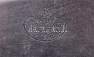 Szarv markolattal 4 darab tálaló és 6 darab kés