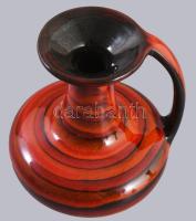 Iparművész kancsóváza, hibátlan, m: 18 cm