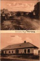 1913 Szorocsány, Strocin; utca részlet, vendéglő, étterem. Divald Károly Fia Eperjes / street, restaurant