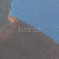 Aknay János (1949- ): (5), computer print, merített papír, jelzett, művészpéldány. hátoldalán autogr...