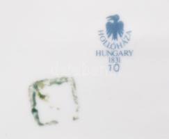 Hollóházi Szász Endre által tervezett mintával díszített bonbonier. Matricás, jelzett, kis kopással,...