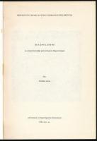 Dr. Hiller Istáv: Dr. H. D. Wilckens, az erdészettudomány első professzora Magyarországon. Erdészeti...