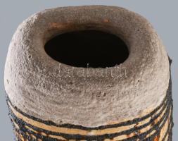 Janáky Viktor (1933 -1999): Díszváza. Jelzett, hibátlan, m: 56 cm /// KIZÁRÓLAG SZEMÉLYES ÁTVÉTEL, N...