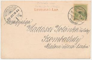 1904 Derestye, Darste, Dyrste, Dirste (Brassó, Brasov); Czell-féle gyárak, sörgyár. Julius Müller ut...