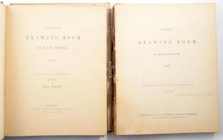 Fisher's Drawing Room Scrap-Book. with Poetical Illustrations by L.E.L. 1837, Fisher, Son &amp; Co. Két kötet. Félbőr kötés, megviselt állapotban, az egyikben Gróf Széchenyi Antal ex librisével.
